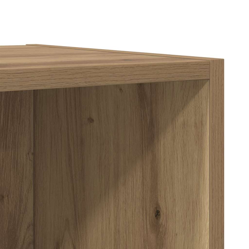 Wall Cabinet Wall-Mounted 2 pcs Artisan Oak 37 x 37 x 37 cm