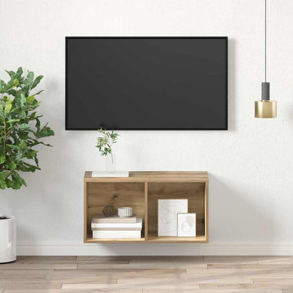 TV Cabinet Set 37 x 37 x 72 cm Artisan Oak Engineered Wood
