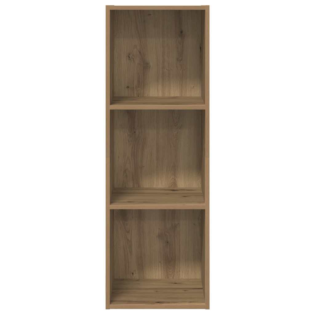 TV Cabinet Set 37 x 37 x 107 cm Artisan Oak Engineered Wood