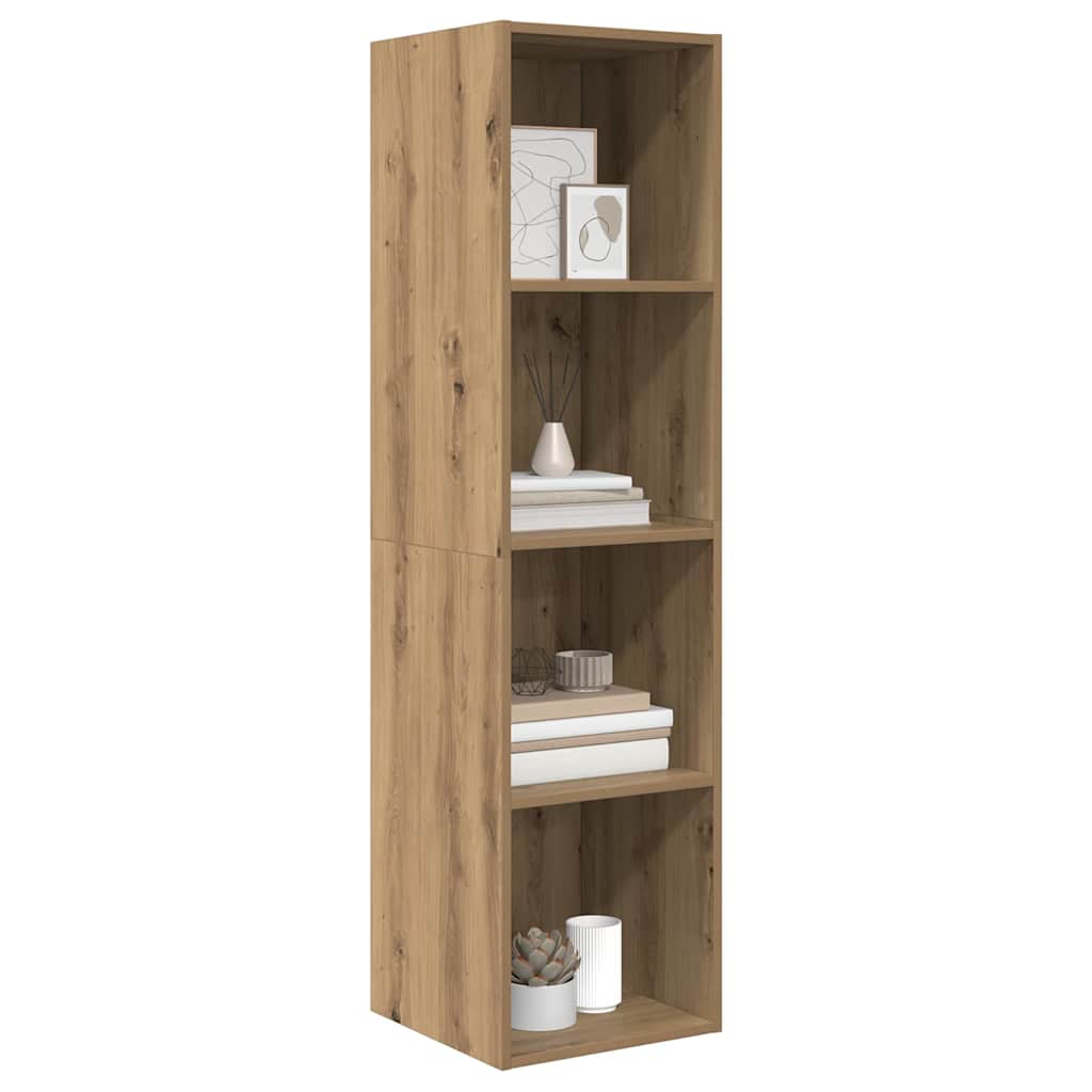 TV Cabinet Set 37 x 37 x 142.5 cm Artisan Oak Engineered Wood
