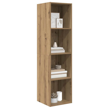 TV Cabinet Set 37 x 37 x 142.5 cm Artisan Oak Engineered Wood