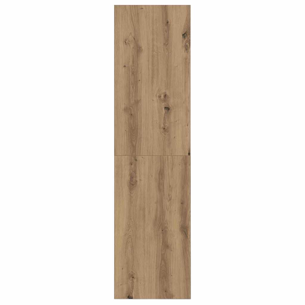 TV Cabinet Set 37 x 37 x 142.5 cm Artisan Oak Engineered Wood