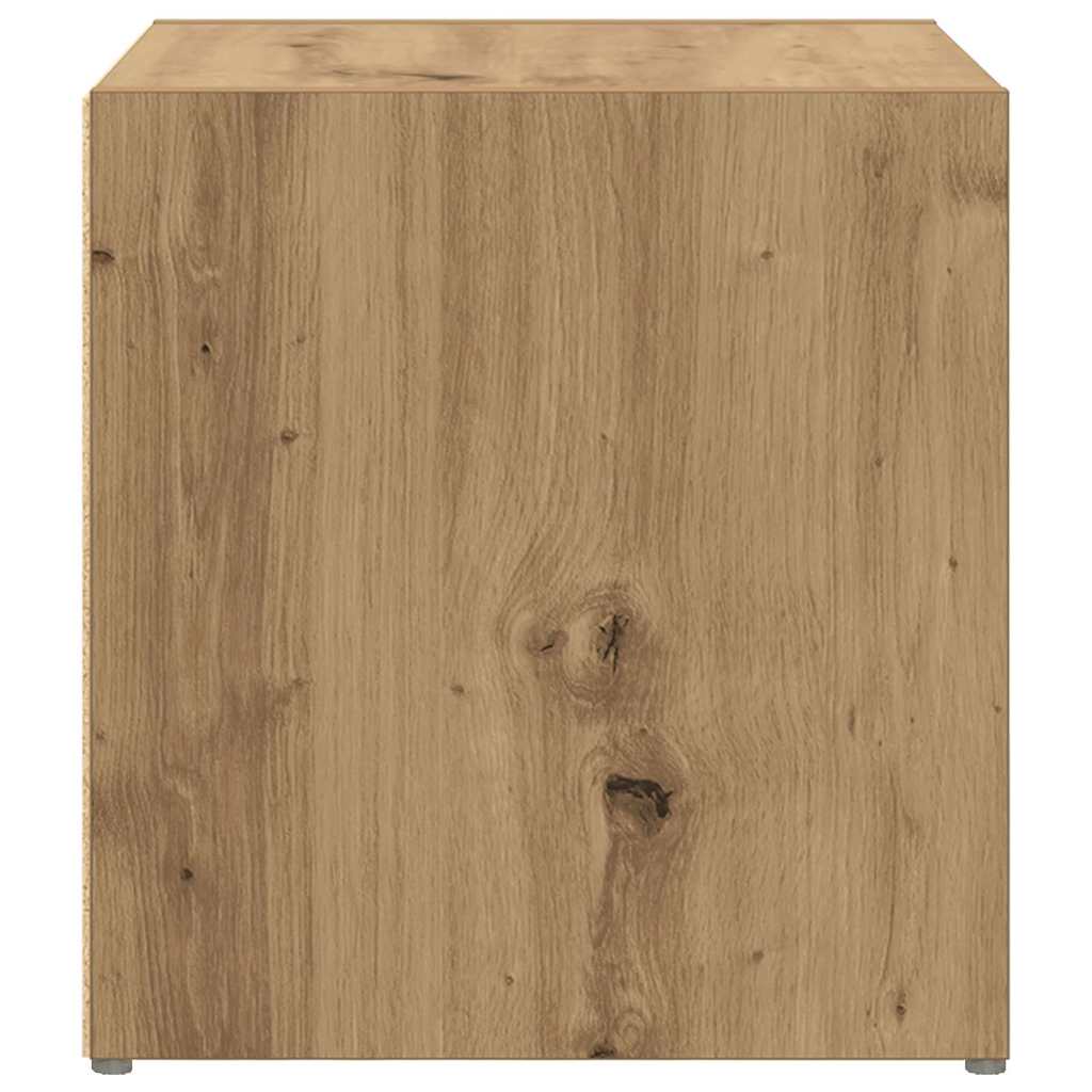 TV Cabinet Set 2 pcs Artisan Oak Engineered Wood
