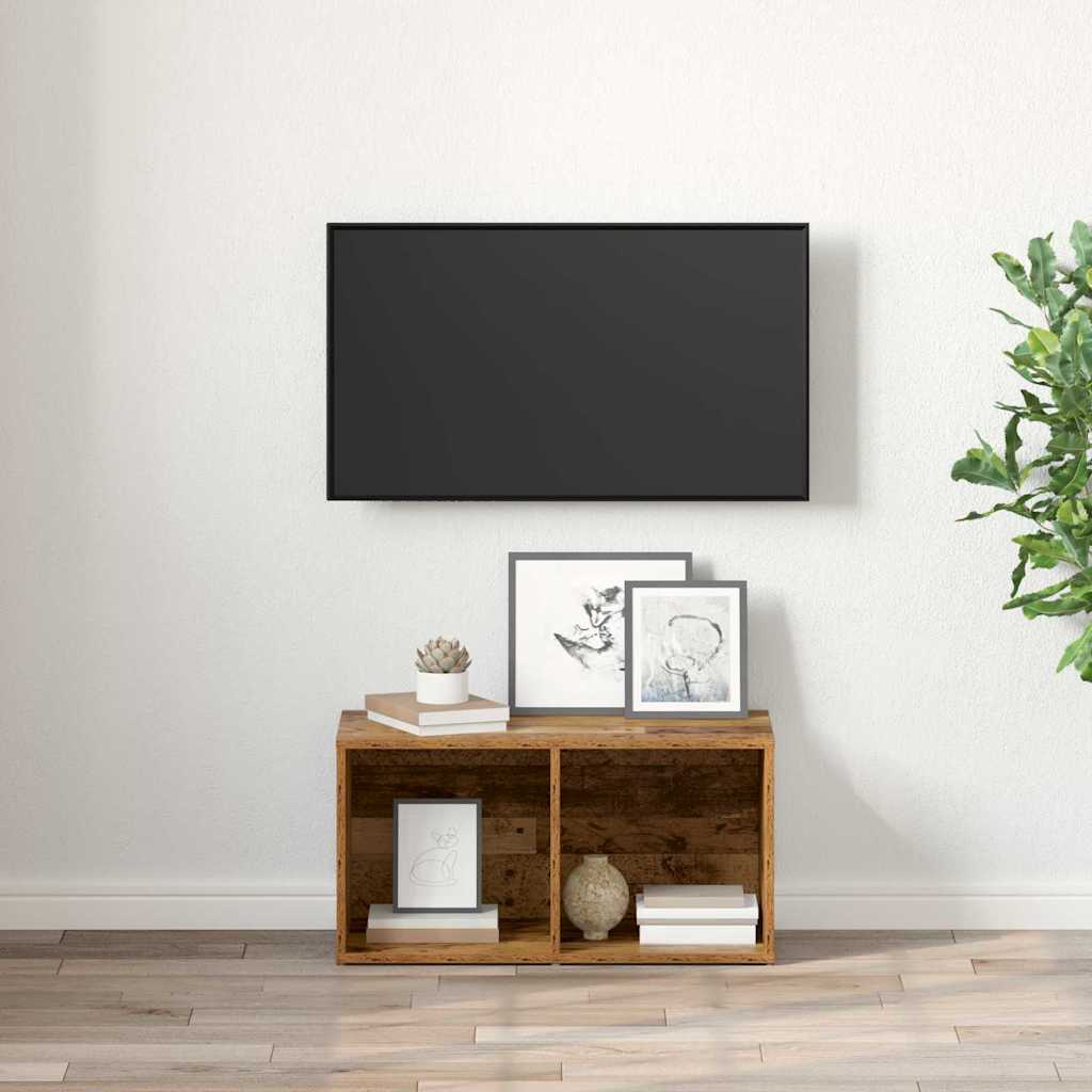 TV Cabinet Set Brown 72 x 35 x 37 cm Engineered Wood