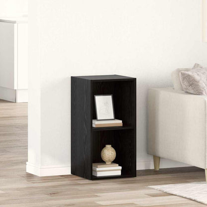 TV Cabinet Set Black 72 x 35 x 37 cm Engineered Wood