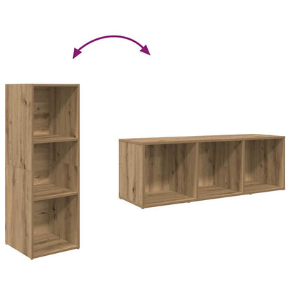 TV Cabinet Set 72 x 35 x 37 cm Brown Engineered Wood