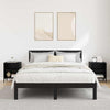 Bedside Cabinet 2 pcs Black oak 40 x 30 x 50 cm Engineered wood
