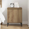 Bedside Cabinet Artisan oak 40 x 30 x 50 cm Engineered wood