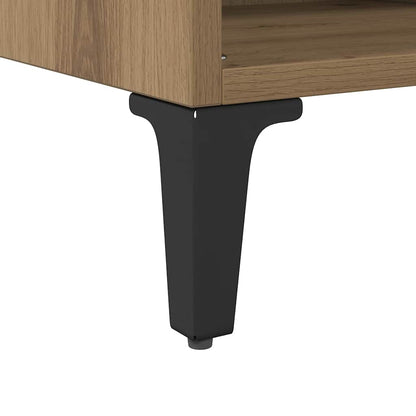 TV Cabinet Set Brown Engineered Wood