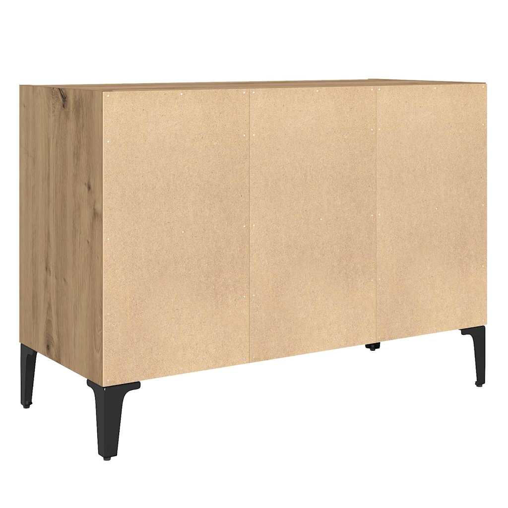 TV Cabinet Set Brown Engineered Wood