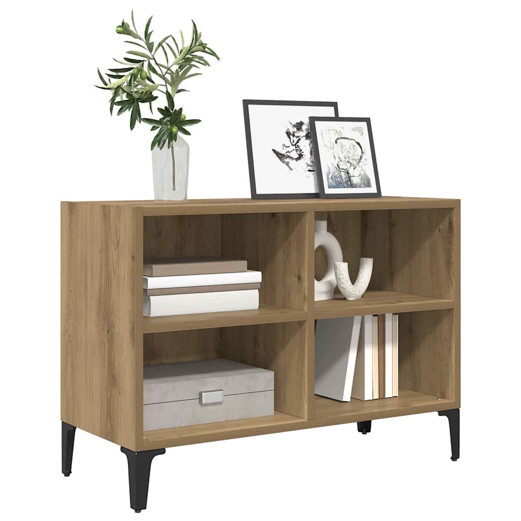 TV Cabinet Set Brown Engineered Wood