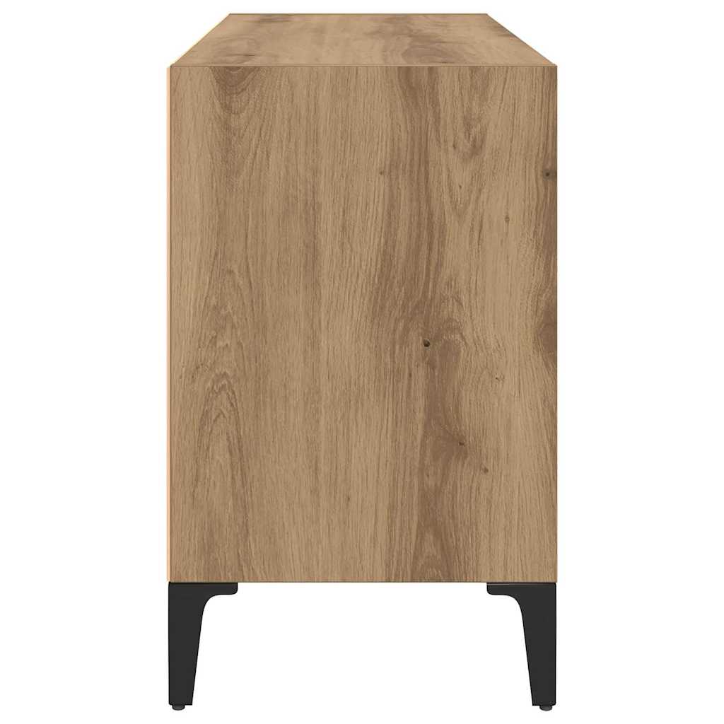 TV Cabinet Set Brown Engineered Wood