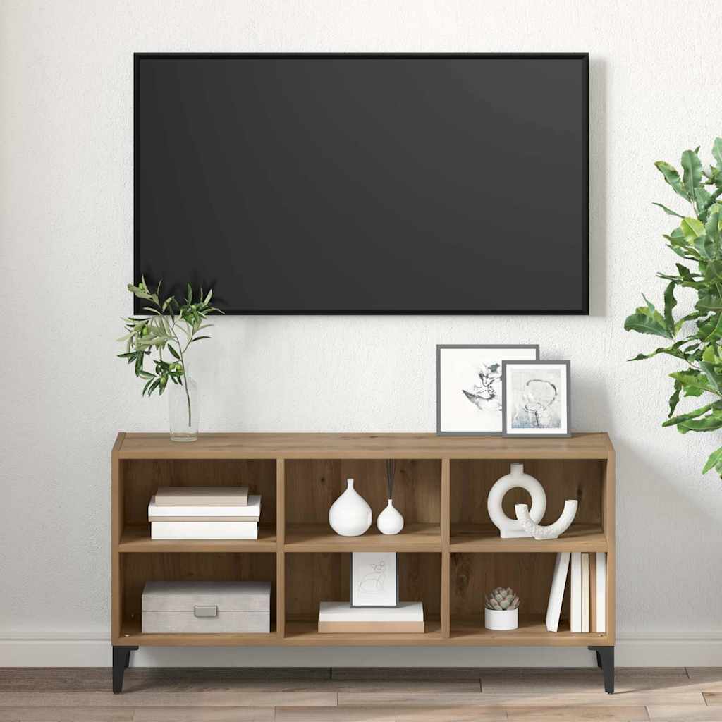 TV Cabinet Set 103.5 x 30 x 50 cm Brown Engineered Wood