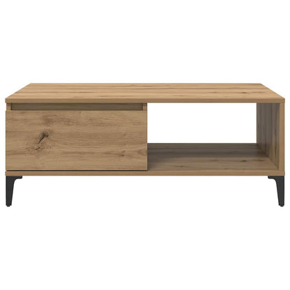 Coffee Table Artisan oak 90 x 60 x 35 cm Engineered wood