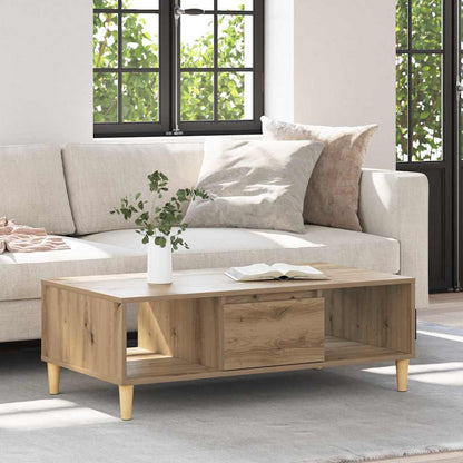 Coffee Table Artisan oak 103.5 x 60 x 35 cm Engineered wood