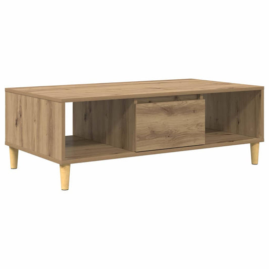 Coffee Table Artisan oak 103.5 x 60 x 35 cm Engineered wood
