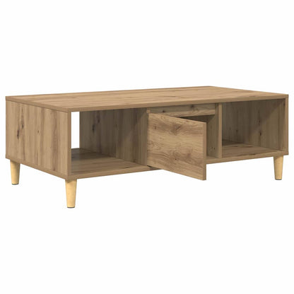 Coffee Table Artisan oak 103.5 x 60 x 35 cm Engineered wood