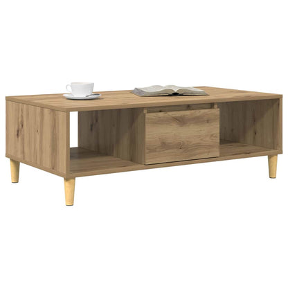 Coffee Table Artisan oak 103.5 x 60 x 35 cm Engineered wood