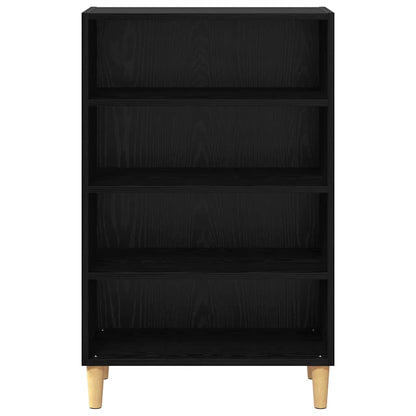 Sideboard Black Oak 57 x 35 x 89.5 cm Engineered Wood