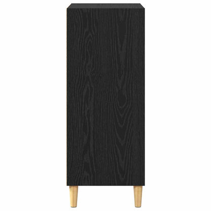 Sideboard Black Oak 57 x 35 x 89.5 cm Engineered Wood