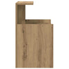 Bedside Cabinet Artisan oak 40 x 35 x 60 cm Engineered wood