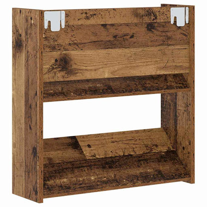 Shoe Cabinet Old Wood 60 x 18 x 60 cm Engineered Wood