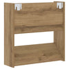 Wall Shoe Cabinet with Shelf Wall-mounted Other with Storage Artisan oak Engineered wood
