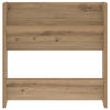 Wall Shoe Cabinet with Shelf Wall-mounted Other with Storage Artisan oak Engineered wood