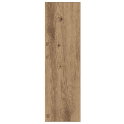 Shoe Cabinet 60 x 18 x 60 cm Engineered Wood Artisan Oak