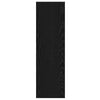 Wall Shoe Cabinet with Shelf Wall-mounted Other with Storage 2 pcs Black oak Engineered wood
