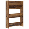Wall Shoe Cabinet with Shelf Wall-mounted Other with Storage 2 pcs Old wood Engineered wood