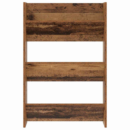 Shoe Cabinet 2 pcs Old Wood 60 x 18 x 90 cm Engineered Wood