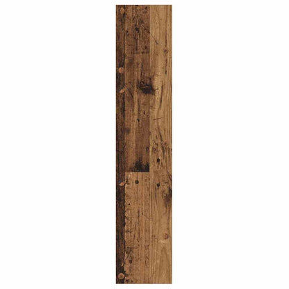 Shoe Cabinet 2 pcs Old Wood 60 x 18 x 90 cm Engineered Wood