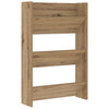 Wall Shoe Cabinet with Shelf Wall-mounted Other with Storage Artisan oak Engineered wood