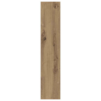 Shoe Cabinet 60 x 18 x 90 cm Engineered Wood Artisan Oak