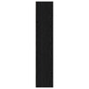 Wall Shoe Cabinet with Shelf Wall-mounted Other with Storage 2 pcs Black oak Engineered wood