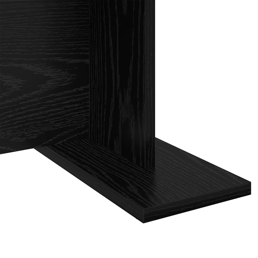Coffee Table Black oak 103.5 x 60 x 40 cm Engineered wood