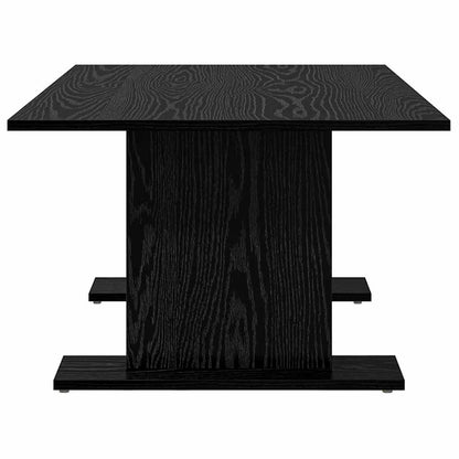 Coffee Table Black oak 103.5 x 60 x 40 cm Engineered wood