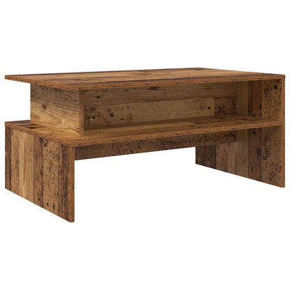 Coffee Table Old Wood 90 x 55 x 42.5 cm Engineered Wood