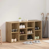 Shoe Bench with Shelf Other Artisan oak Engineered wood