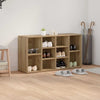 Shoe Bench with Shelf Other Artisan oak Engineered wood