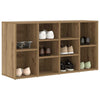 Shoe Bench with Shelf Other Artisan oak Engineered wood