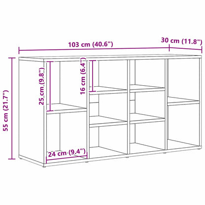 Shoe Bench Other Artisan oak 103 x 30 x 54.5 cm Engineered wood