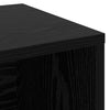 Shoe Bench with Shelf Other Black oak Engineered wood