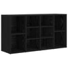 Shoe Bench with Shelf Other Black oak Engineered wood