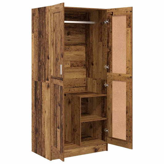 Wardrobe Other Old Wood 82.5 x 51.5 x 180 cm Engineered Wood