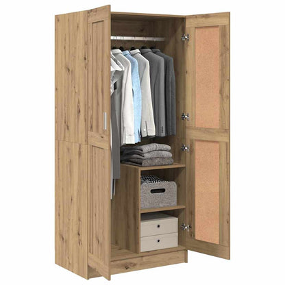Wardrobe Artisian oak 82.5 x 51.5 x 180 cm Engineered Wood