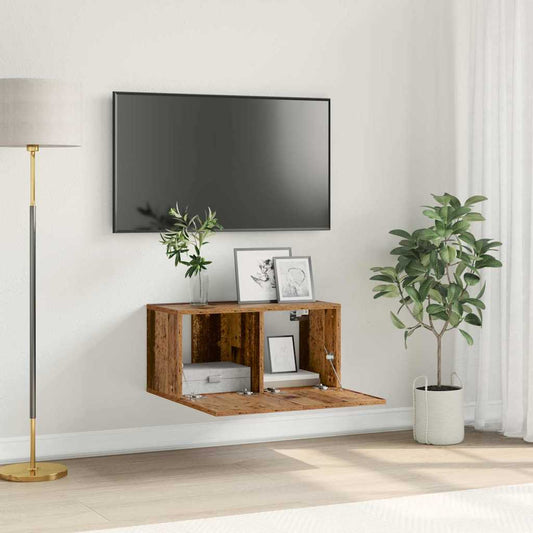 TV Cabinet Set 60 x 30 x 30 cm Brown Engineered Wood