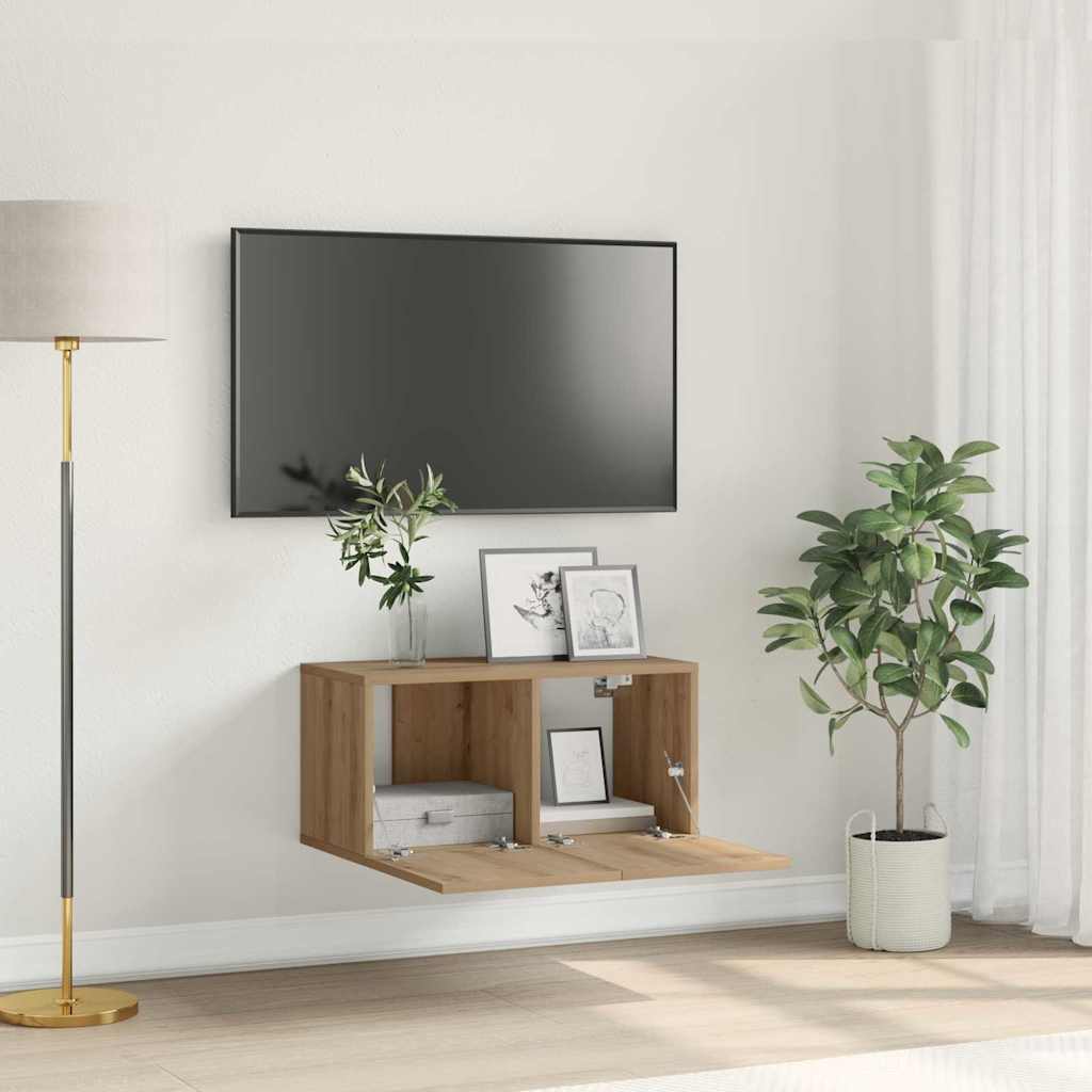 TV Cabinet Set 60 x 30 x 30 cm Brown Engineered Wood