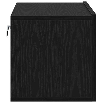 TV Cabinet Set 3 pcs Black 60 x 30 x 30 cm Engineered Wood
